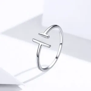 S925 Silver Rings For Women New Fashion 925 Sterling Silver Simple Open Adjustable Finger Ring