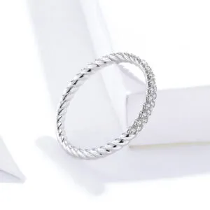 925 silver zircon romantic statement ring fashion lady rings jewelry 2021 hot sale