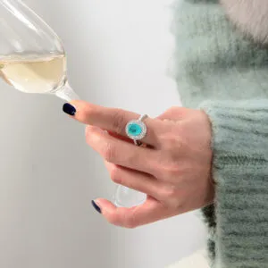 925 sterling silver 3rings set